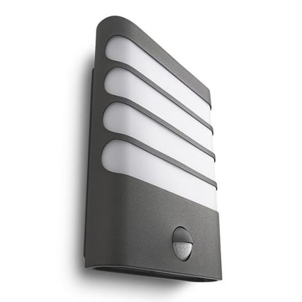 Philips 17274/93/16 - Corp de iluminat LED exterior cu senzor MYGARDEN RACCOON 1xLED/3W/230V