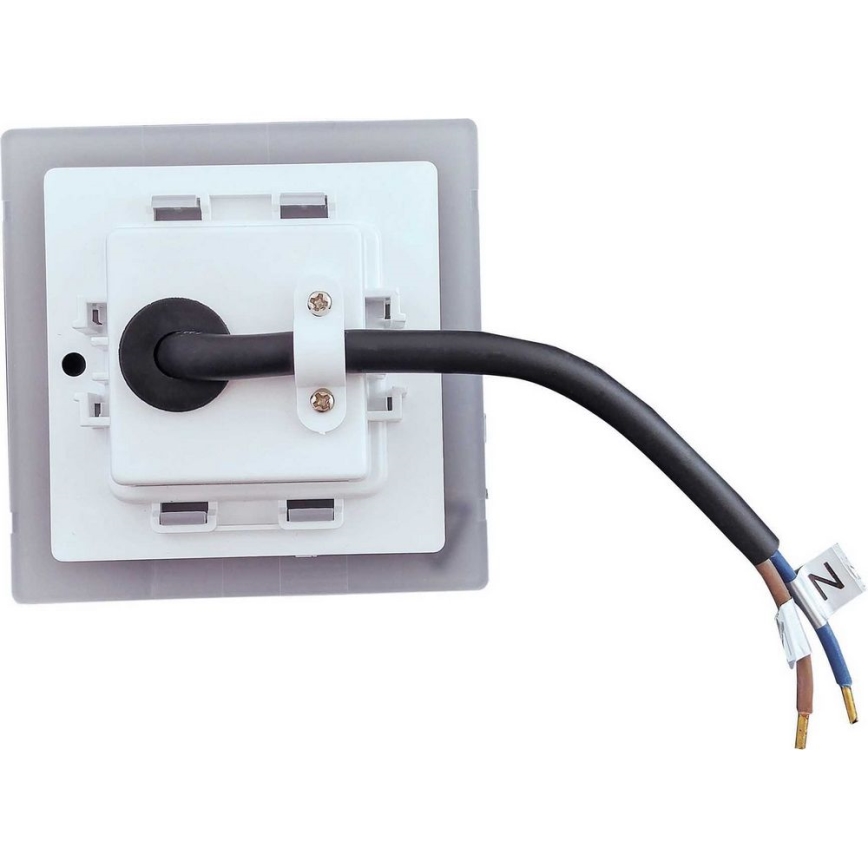 Corp de iluminat LED de exterior pentru scări LED/1,7W/230V 2700K IP44 alb