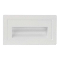 Corp de iluminat LED de exterior pentru scări LED/3W/230V 3000K IP65 alb