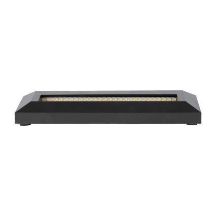 Corp de iluminat LED de exterior pentru scări LED/3W/230V IP65 4000K negru