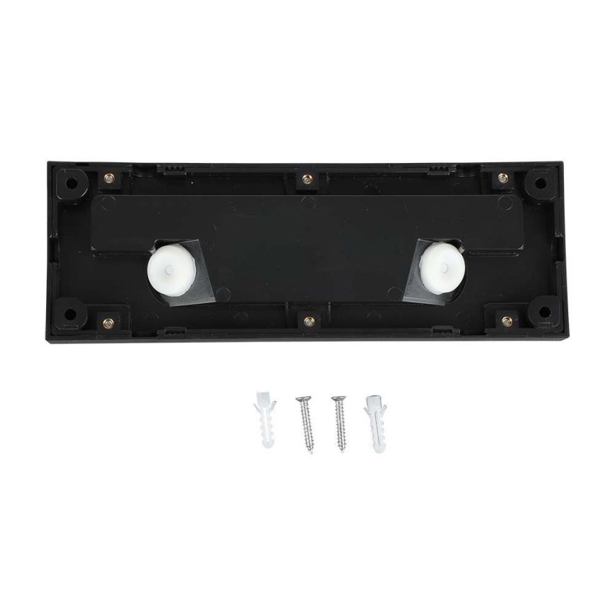 Corp de iluminat LED de exterior pentru scări LED/3W/230V IP65 4000K negru