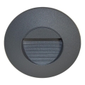 Corp de iluminat LED de exterior pentru scări UGRA LED/2W/230V 4000K IP54 antracit