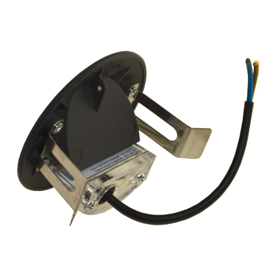 Corp de iluminat LED de exterior pentru scări UGRA LED/2W/230V 4000K IP54 antracit