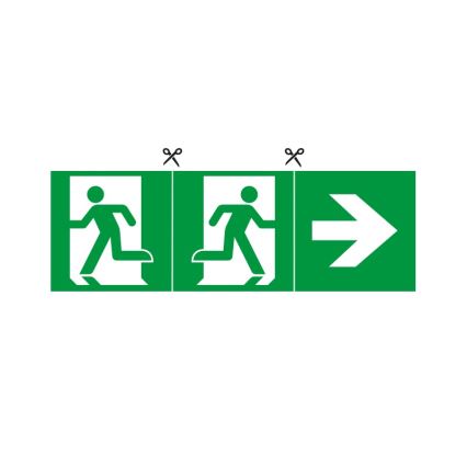 Corp de iluminat LED de urgență VIRGO EVO LED/1W/230V 6000K IP65