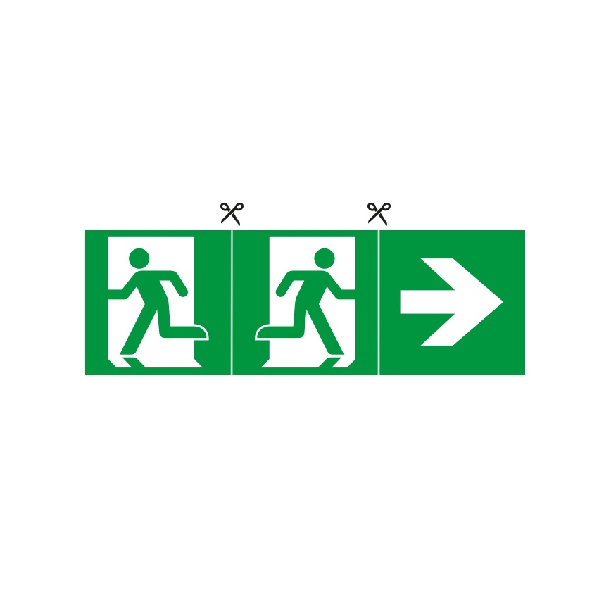 Corp de iluminat LED de urgență VIRGO EVO LED/1W/230V 6000K IP65