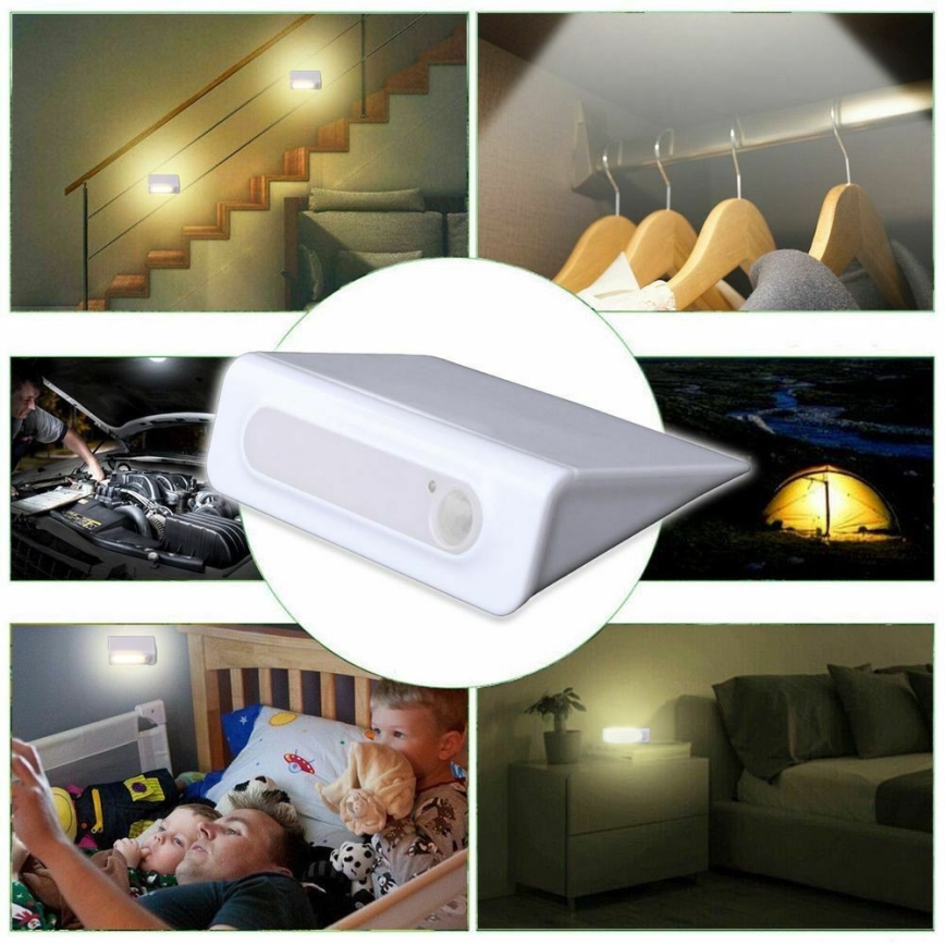 Corp de iluminat LED de veghe cu senzor LED/3xAAA Grundig