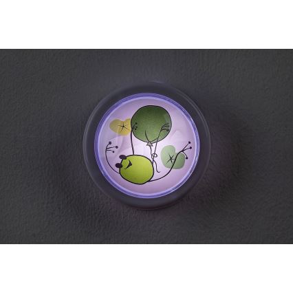 Corp de iluminat LED de veghe pentru copii Rabalux LED/0,3W/2xAA 6000K