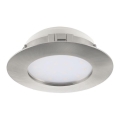 Corp de iluminat LED dimabil încastrat Eglo 78747 PINEDA LED/12W/230V crom