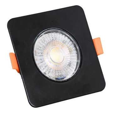 Corp de iluminat LED dimabil încastrat KENT LED/3/5/7W/230V3000/4000/6000K 9x9 cm negru