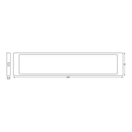 Corp de iluminat LED dimabil pentru mobilier de bucătărie UNDERCABINET LED/12W/230V 2700-6500K Wi-Fi Ledvance
