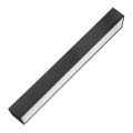 Corp de iluminat LED fluorescent Ecolite LN5070-28W/CR DONAR LED/28W/230V 120 cm negru