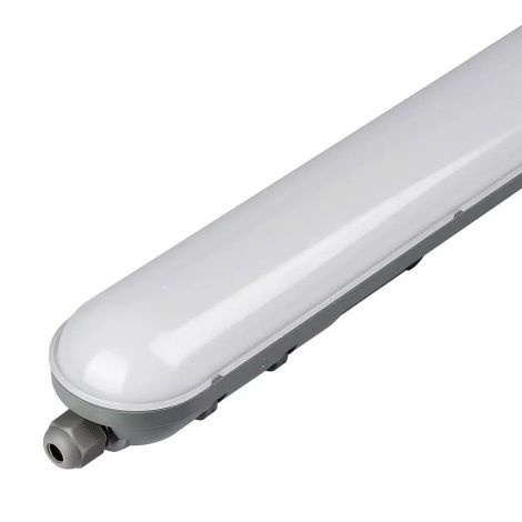 Corp de iluminat LED fluorescent industrial cu acumulator de urgență 2200mAh 1xLED/36W/230V 4000K 120cm IP65