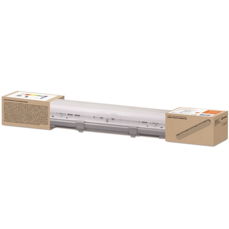 Corp de iluminat LED fluorescent industrial DAMP T8 1xG13/7W/230V IP65 Ledvance