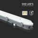 Corp de iluminat LED fluorescent industrial M-SERIES LED/36W/230V 6400K 120cm IP65