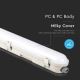 Corp de iluminat LED fluorescent industrial SAMSUNG CHIP LED/60W/230V 6500K 120cm IP65