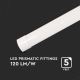 Corp de iluminat LED fluorescent LED/50W/230V 6500K 150 cm alb