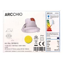 Corp de iluminat LED încastrat ARIAN LED/12,5W/230V Arcchio