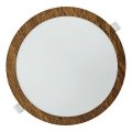 Corp de iluminat LED încastrat CIRCLE LED/24W/230V 4200K 29,6 cm maro