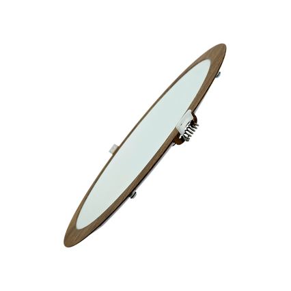 Corp de iluminat LED încastrat CIRCLE LED/24W/230V 4200K 29,6 cm maro