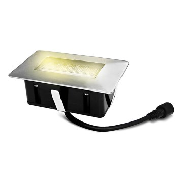 Corp de iluminat LED încastrat de exterior EASY CONNECT LED/2W/230V 3000K IP67 dreptunghiular