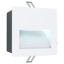 Corp de iluminat LED încastrat de exterior LED/3,7W/230V IP65 alb Eglo