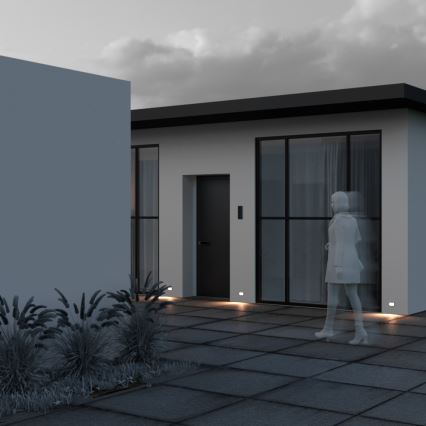 Corp de iluminat LED încastrat de exterior Maytoni O045SL-L3W3K BOSCA LED/3W/230V 3000K IP65 alb