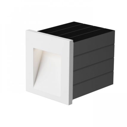 Corp de iluminat LED încastrat de exterior TESS LED/3W/230V IP54 alb RED-Design Rendl-R12013