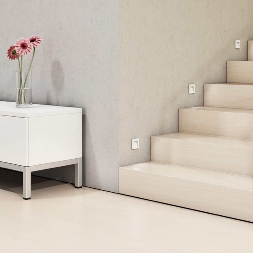 Corp de iluminat LED încastrat de exterior TESS LED/3W/230V IP54 alb RED-Design Rendl-R12013