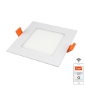 Corp de iluminat LED încastrat dimabil LED/6W/230V 3000-6500K Wi-Fi Tuya