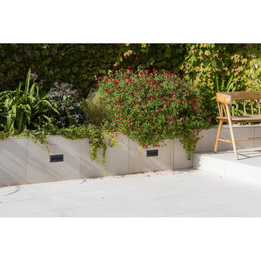 Corp de iluminat LED încastrat FARO 70289 MANI LED/5W/230V 2200/2700/3200/4000K IK07 IP65 gri