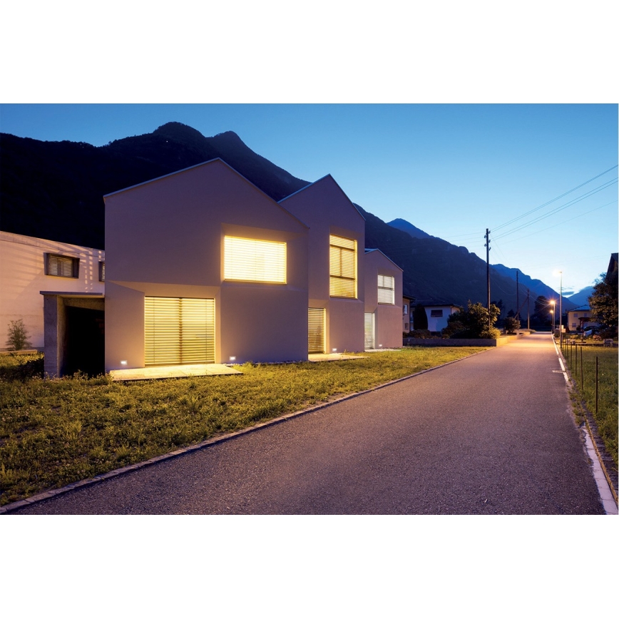 Corp de iluminat LED încastrat GLASI LED/3W/230V 3000K IP44 alb