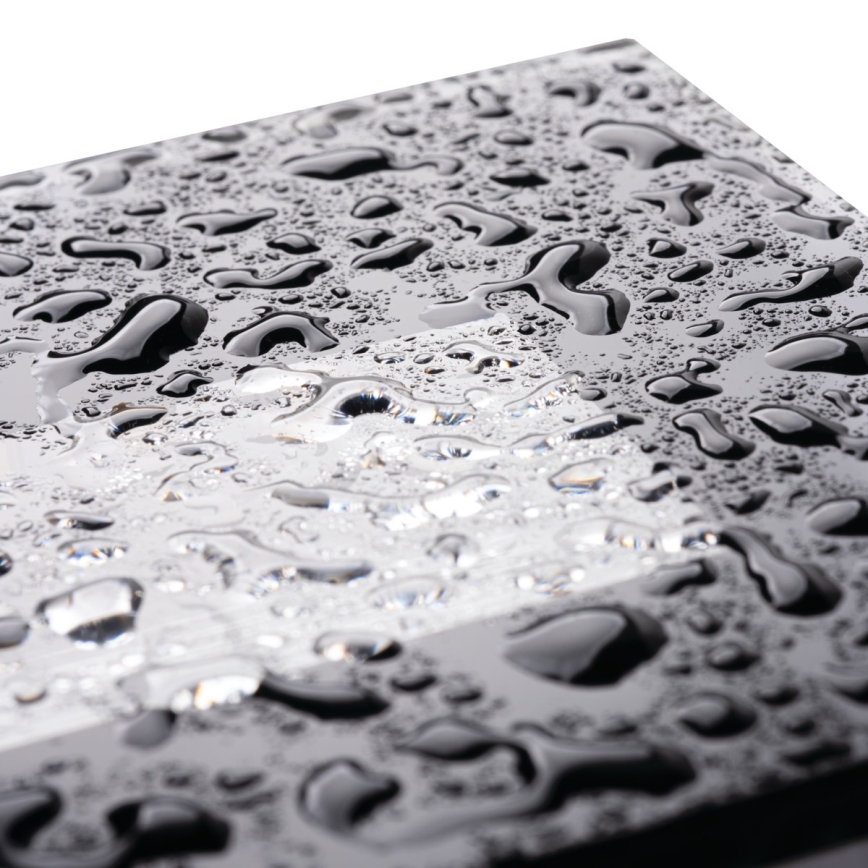 Corp de iluminat LED încastrat GLASI LED/3W/230V 4000K IP44 negru