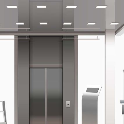 Corp de iluminat LED încastrat LED/12W/230V 4000K