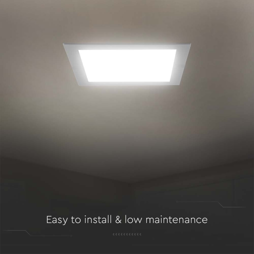 Corp de iluminat LED încastrat LED/12W/230V 4000K