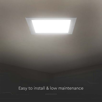 Corp de iluminat LED încastrat LED/12W/230V 6500K