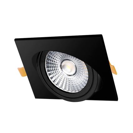 Corp de iluminat LED încastrat LED/18W/230V 4000K 11,5x11,5 cm negru