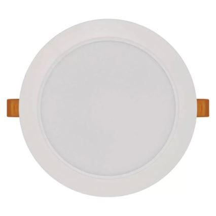 Corp de iluminat LED încastrat LED/18W/230V d. 17 cm alb