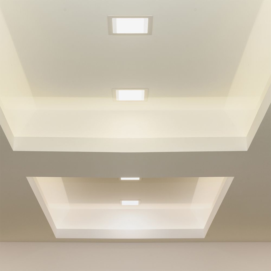 Corp de iluminat LED încastrat LED/3W/230V 9x9 cm 4000K alb