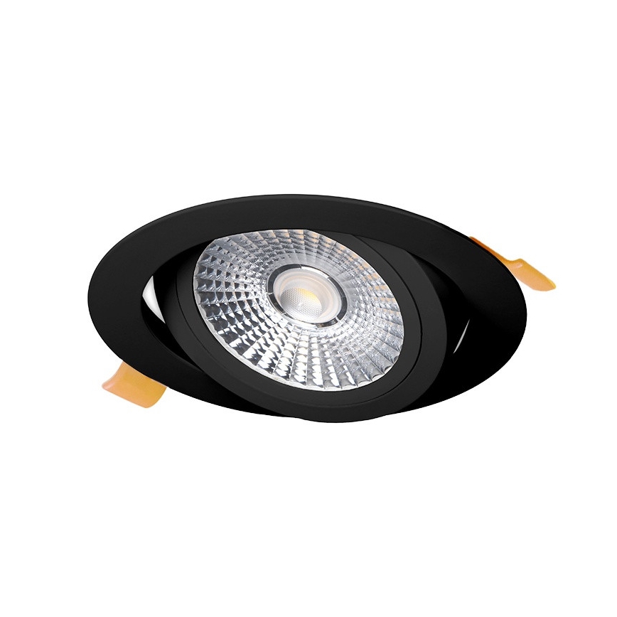 Corp de iluminat LED încastrat LED/6W/230V 4000K d. 8,5 cm negru
