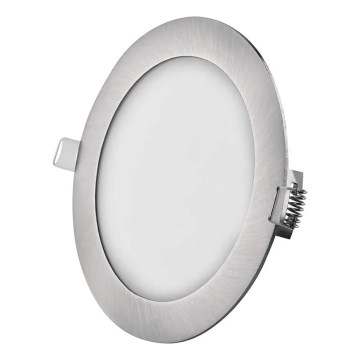 Corp de iluminat LED încastrat NEXXO LED/12,5W/230V 3000/3500/4000K argintiu Ø 17 cm