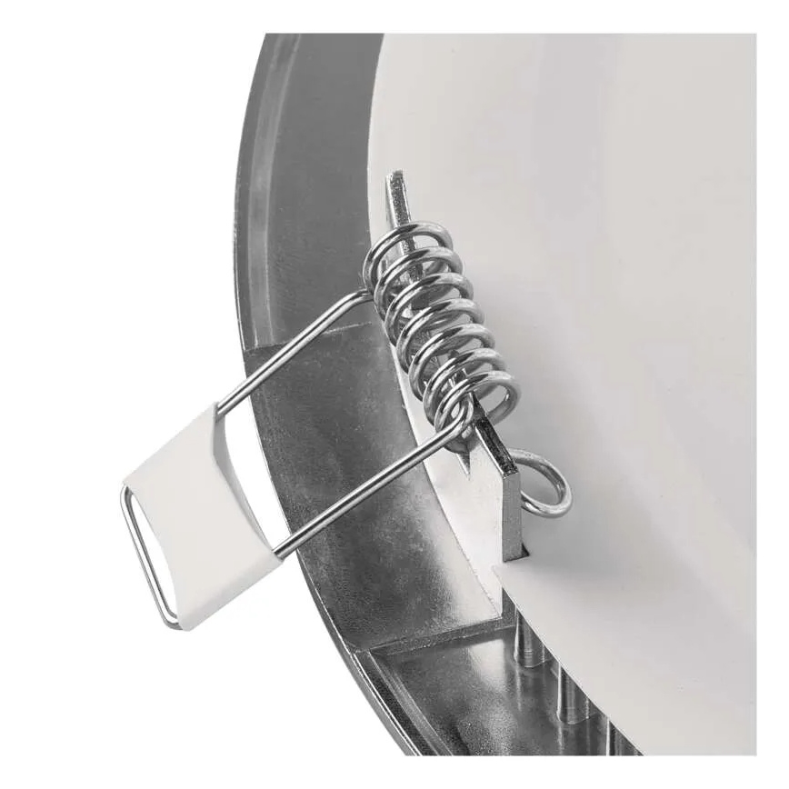 Corp de iluminat LED încastrat NEXXO LED/12,5W/230V 3000/3500/4000K argintiu Ø 17 cm