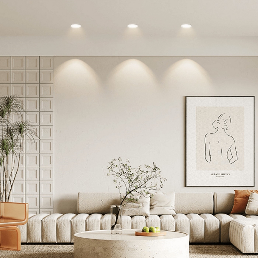 Corp de iluminat LED încastrat pentru baie Aigostar LED/4,8W/230V 4000K alb IP65