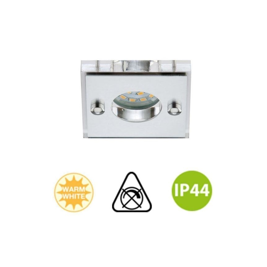 Corp de iluminat LED încastrat pentru baie ATTACH LED/5W/230V IP44 Briloner