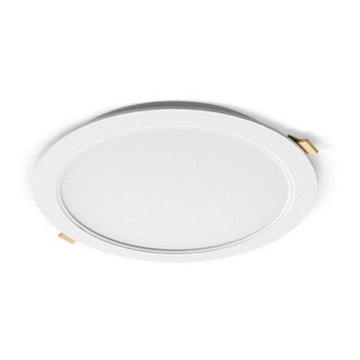 Corp de iluminat LED încastrat pentru baie ATUEL LED/9W/230V 3000K diam. 12,8 cm IP54