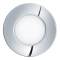 Corp de iluminat LED încastrat pentru baie Eglo 79538 RIVELLO LED/2,7W/230V IP44