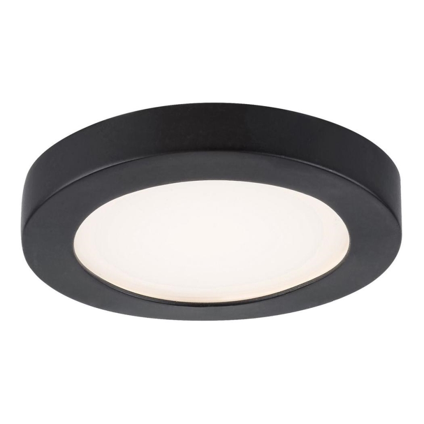 Corp de iluminat LED încastrat pentru baie LED/3W/230V IP44 negru Rabalux