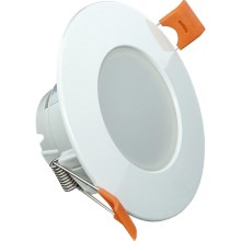 Corp de iluminat LED încastrat pentru baie LED/5W/230V 3000K IP65 alb