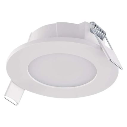 Corp de iluminat LED încastrat pentru baie LORI LED/4,5W/230V IP65 2700/4000K d. 8,5 cm alb