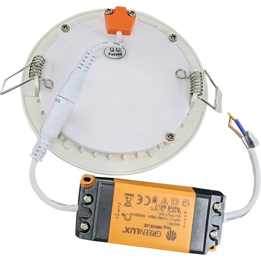 Corp de iluminat LED încastrat pentru baie VEGA LED/6W/230V 2800K 11,8 cm IP44