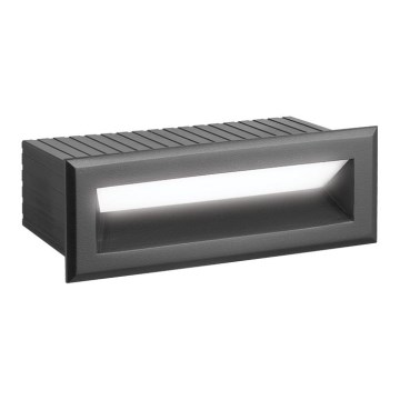 Corp de iluminat LED încastrat pentru exterior FLIK LED/3W/230V IP65 antracit